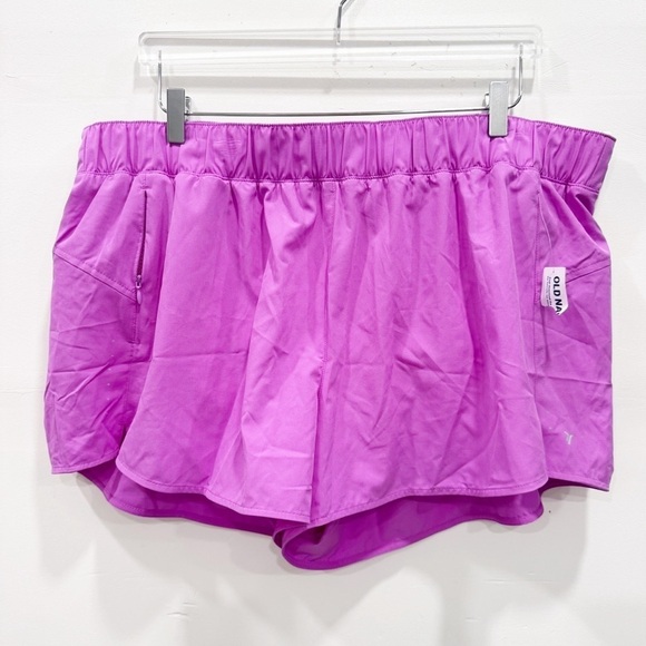 Old Navy Pants - Old Navy Purple Running Shorts Lined 3” Size 2X